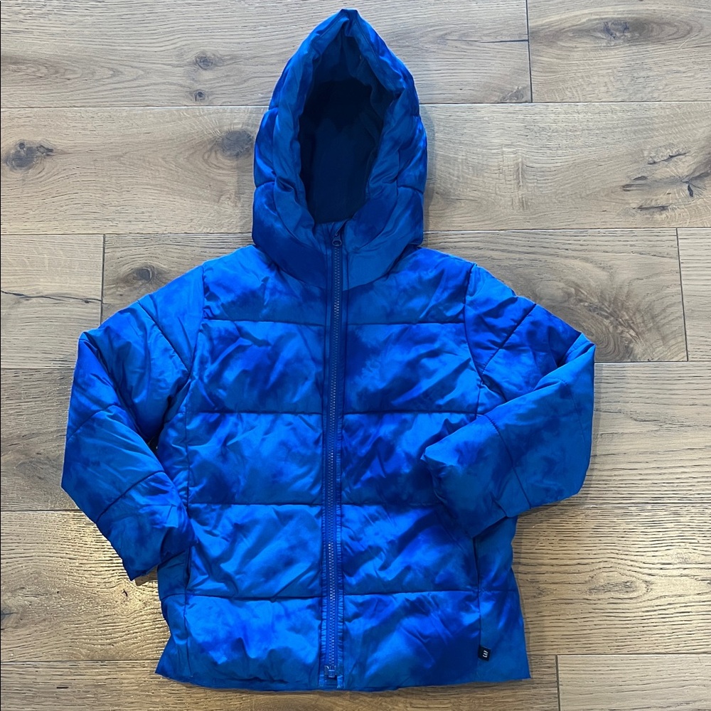 Warm Blue Puffer Jacket